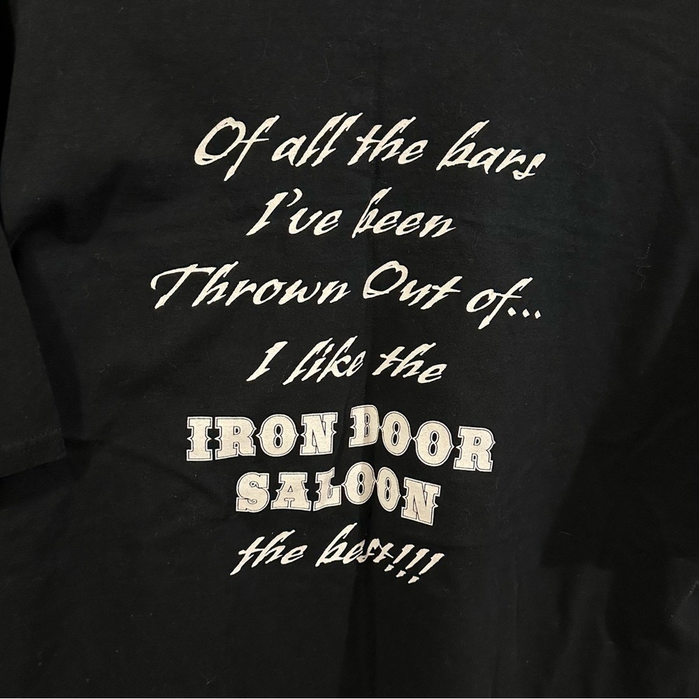 Gildan Iron Door Saloon Shirt - Picture 4 of 6